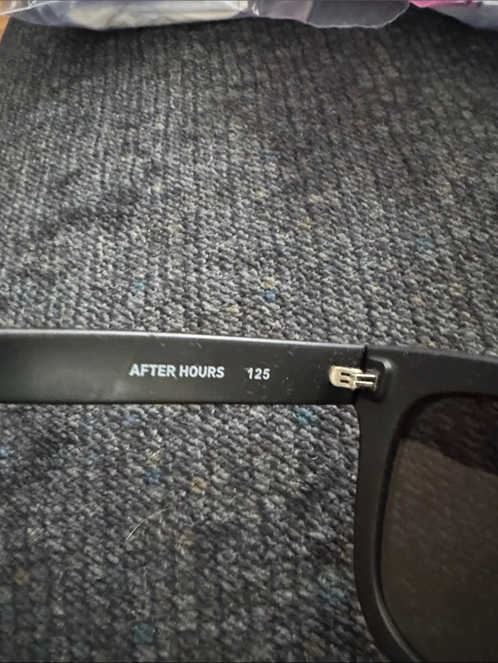 Quay Australia Matte Black Square Sunglasses